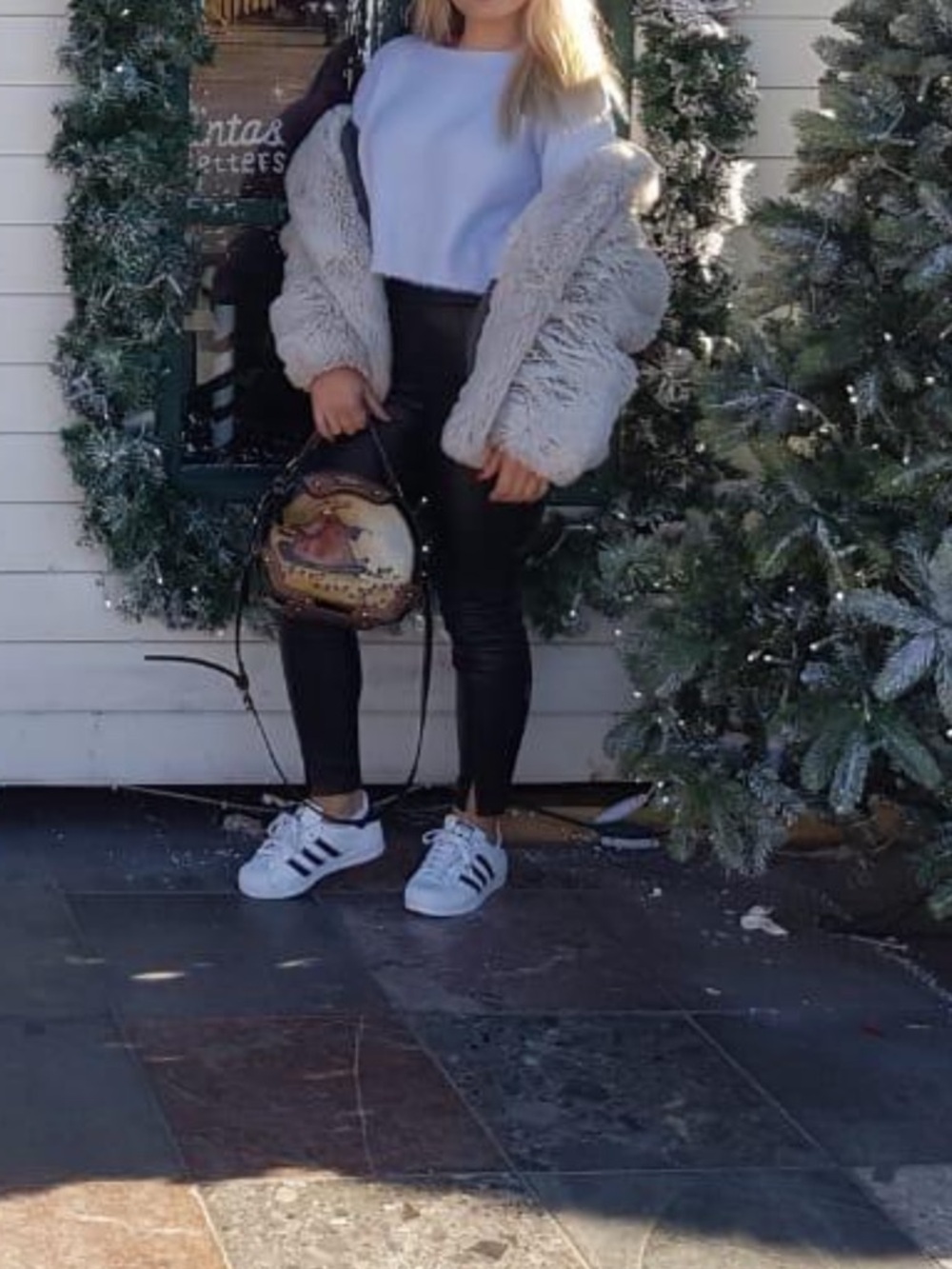 Vintage Cream Teddy Jacket - Picture 2 of 3